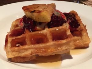 Vegan waffle at V Street in Philadelphia