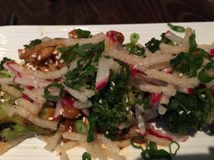 Broccoli salad at V Street in Philadelphia