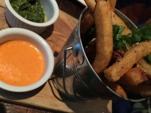 Za'atar fries at V Street in Philadelphia
