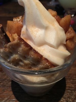 Cinnamon soft serve at V Street in Philadelphia