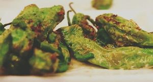 Shishito peppers! Perfect appetizer! at V Street in Philadelphia