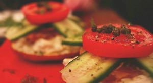 Langos bun off the brunch menu. A little different from their dinner menu version. The brunch bun is more of a soft bagel style, while the dinner bun is their version of a Hungarian pizza. Both delicious! at V Street in Philadelphia