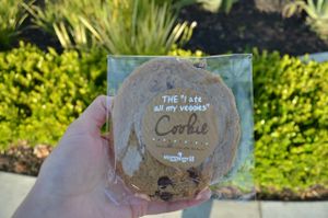 Cookie with choco chips at Veggie Grill in Mountain View