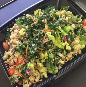 quinoa kale salad  at Veggie Grill in Mountain View