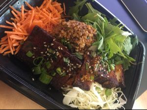 Seoul bowl w tofu  at Veggie Grill in Mountain View