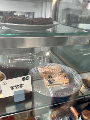 Vegan blueberry bakewell  at Sweetwater (Ice Cream) in North Carolina