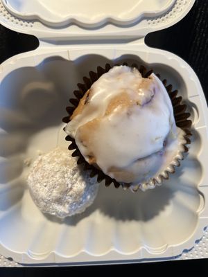 Cookie and muffin   at Pushkin's Bakery in Sacramento