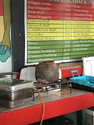   at One Stone Ital Shack in St Johns