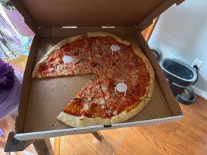 20” pizzaas  at Lazy Moon Pizza in Orlando