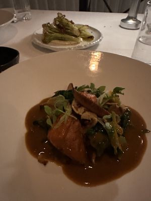 Mosquee de Provence with pumpkin and a side of cauliflower   at The Spa at Lake House in Daylesford