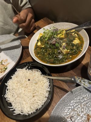 Saag Tofu   at Angel in New York