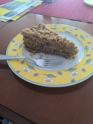 Bananen-Streusel-Kuchen at Kleidercafé Rita in Merzig