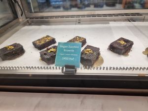 Vegan brownie at BUD - Soul + Grain  in Budapest