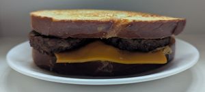 Breakfast Sammy at Temptations Bikini Espresso in Portland