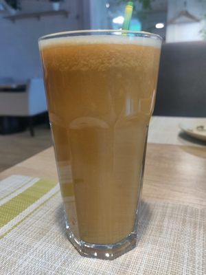 apple juice at Zelen in Odessa