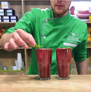 smoothie  at Zelen in Odessa