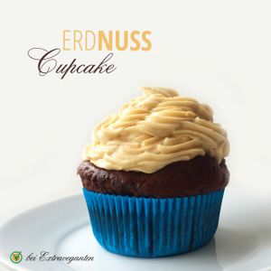 Peanut cupcake at Die Extraveganten in Augsburg