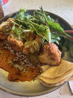 KFC bowl  at Chica Bonita Manly in Manly