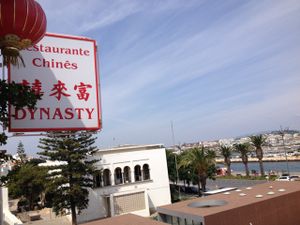 View from Balcony  at Dynasty in Lagos