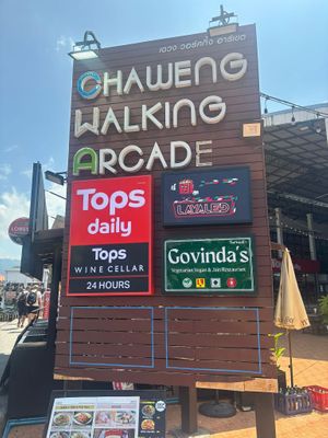  at Pure Vegetarian Govinda's Restaurant in Koh Samui