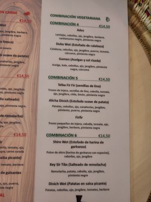  at Habesha Ethiopian  in Catalunya