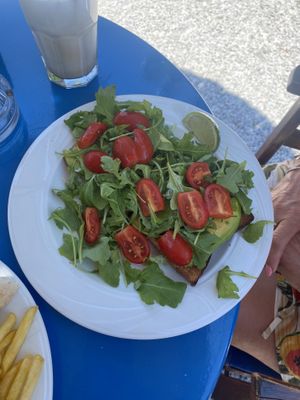 Avocado toast  at Espresso Snack Bar in Skopelos