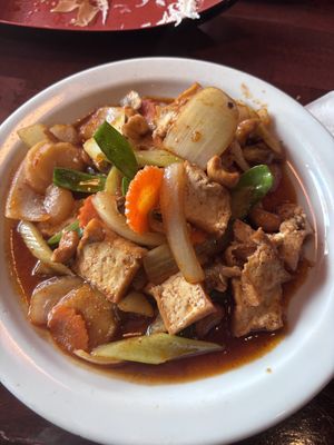 cashew curry stir fry thing w tofu   at Thai House of Orlando in Orlando