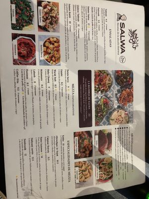 Menu   at Salwa Cocina Libanesa Gran Via in Comunidad De Madrid