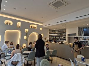 Interior at O:OPS CAFE’ in Lombardia