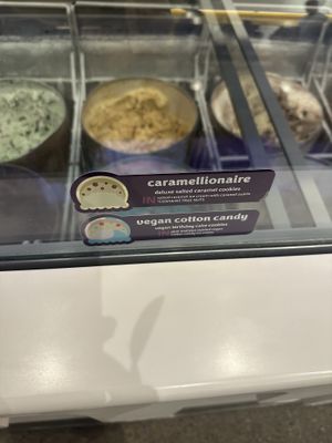 Vegan ice creamm  at Insomnia Cookies - LIRR in New York City