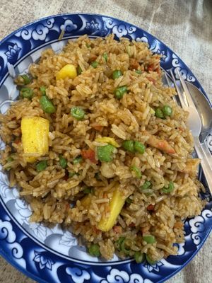 Tomyam rice  at Vegetarian Kitchen by Daily Green® - 吉祥素小厨 in North Singapore