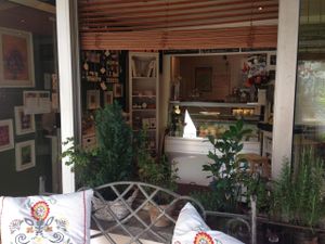 A snapshot of the stores interior... at El Naturista in Frankfurt