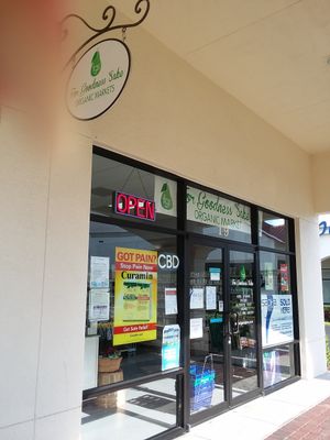 Outside of store at For Goodness Sake in Naples