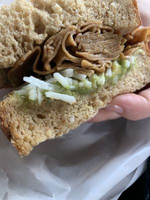 Susies Garden w/o Lettuce, Tomato or Sprouts  at Ithaca Bakery - Meadow St in Ithaca