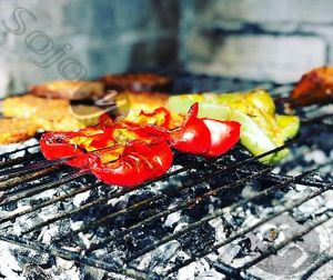 Typical Argentinian BBQ but all vegan! at Private Chef - Emotional Vegan Food in Lanzarote