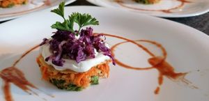 Crepe's salad! at Private Chef - Emotional Vegan Food in Lanzarote