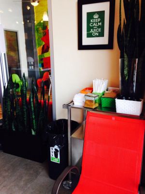 Raw sweetener... If you need it at PRESS in Washington