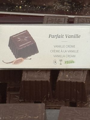 Crème à la vanille   at Valentino in Région Wallonne