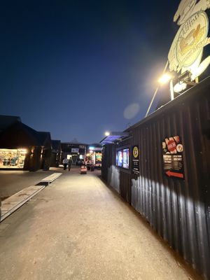 The alley leading to the shop  at Ramen Ramen Wanaka in Otago Region