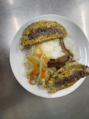 Scrambled tofu omelette   at Quán Chay Liên Yến in Ho Chi Minh City