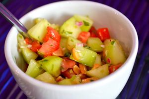 Fresh thai salad! at New York Soup Kitchen in Queretaro