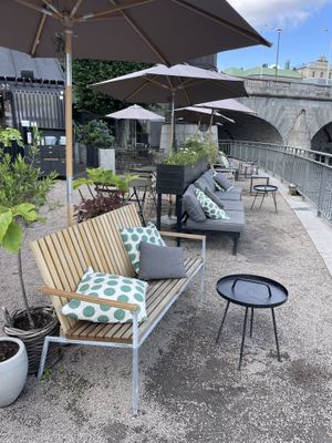 Nice outdoors  at Kerstin & Britt Strömparterren Bar Café Restaurant in Stockholms Län
