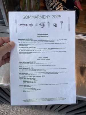   at Kerstin & Britt Strömparterren Bar Café Restaurant in Stockholms Län