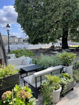   at Kerstin & Britt Strömparterren Bar Café Restaurant in Stockholms Län