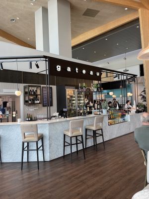 Café at the airport with vegan options!  at Gateau - Arlanda Terminal 5 in Stockholms Län