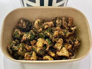 Crispy fried mushroom at Vasanta Bhavan - DIP in Dubai