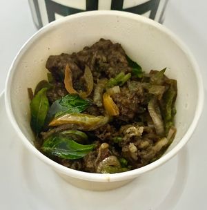 Salt and pepper mushroom at Vasanta Bhavan - DIP in Dubai