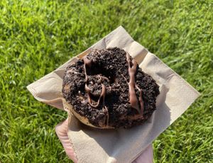 Oreo doughnut  at Considerit in Edinburgh