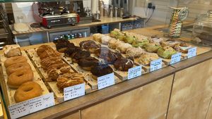 Doughnuts  at Considerit in Edinburgh