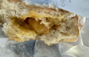 Passion fruit doughnut   at Considerit in Edinburgh